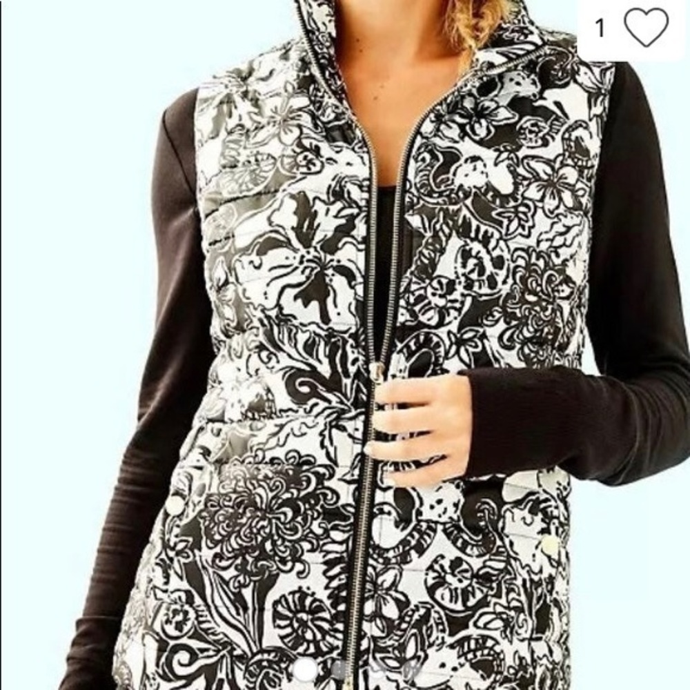 NWT Lilly Pulitzer Elyn Puffer Vest Size XX Small